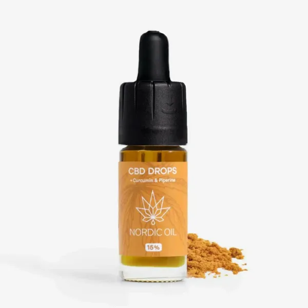 CBD Öl (15%) mit Curcumin