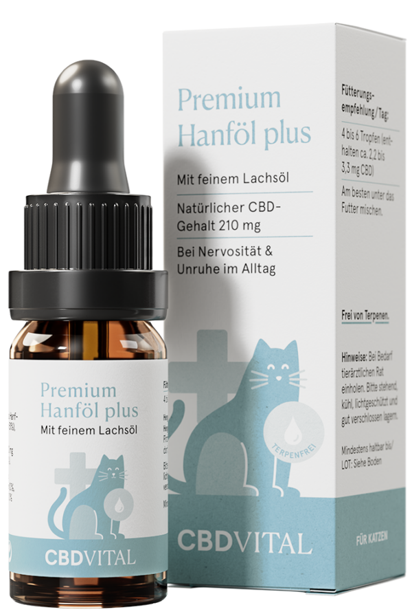 CBD VITAL CBD Hanföl für Katzen