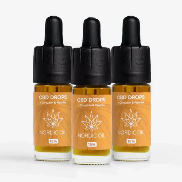 3FÜR2: CBD Öl (15%) mit Curcumin