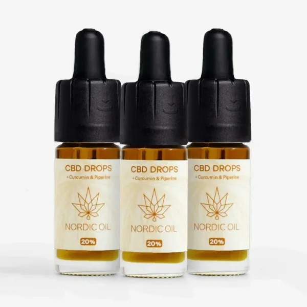 3FÜR2: CBD Öl (20%) mit Curcumin