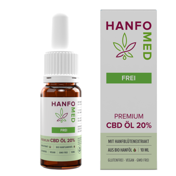 CBD Öl Schmerz "Frei" 20% · 10 ml