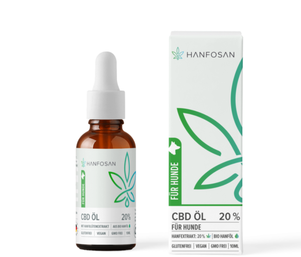 CBD Öl für Hunde 20 % · 10 ml