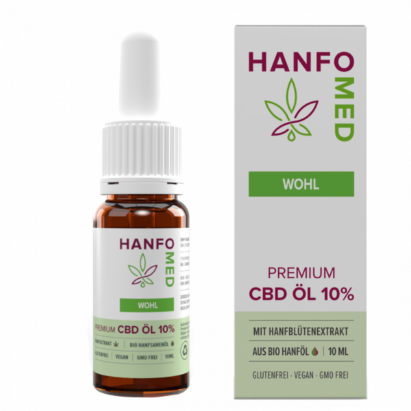 CBD Öl Entspannung "Wohl" 10 % · 10 ml