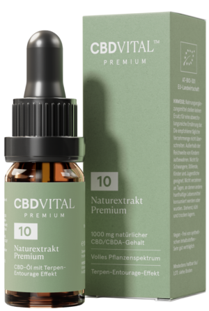 CBD VITAL CBD Naturextrakt PREMIUM Öl 10%