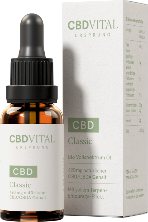 CBD VITAL CBD Vollspektrum Öl URSPRUNG Classic