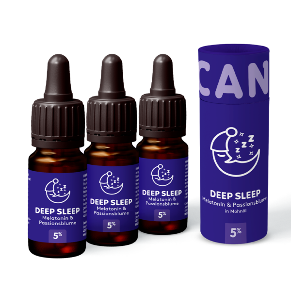 Canimal 3x CBD Schlaföl DEEP SLEEP 5%