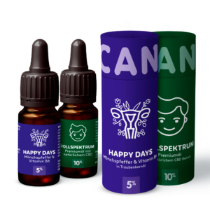 Canimal 1+1 CBD Öl 10% + CBD Zyklusöl 5%