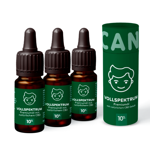 Canimal 3x CBD Öl 10% im Sparpaket