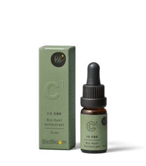 BioBloom 1% Bio CBD Öl - 10 ml