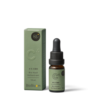 BioBloom 4% Bio CBD Öl - 10 ml