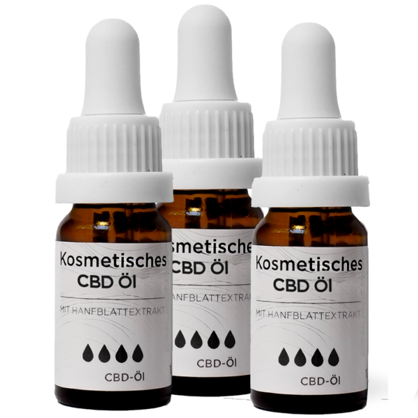 Lucky Hemp 10% CBD Öl – Lucky PURE® - 3x 10ml