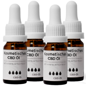 Lucky Hemp 10% CBD Öl – Lucky PURE® - 4x 10ml