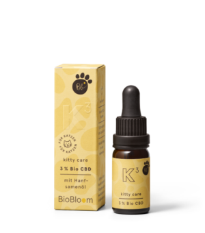 BioBloom 3% Bio CBD Öl für Katzen - kitty care