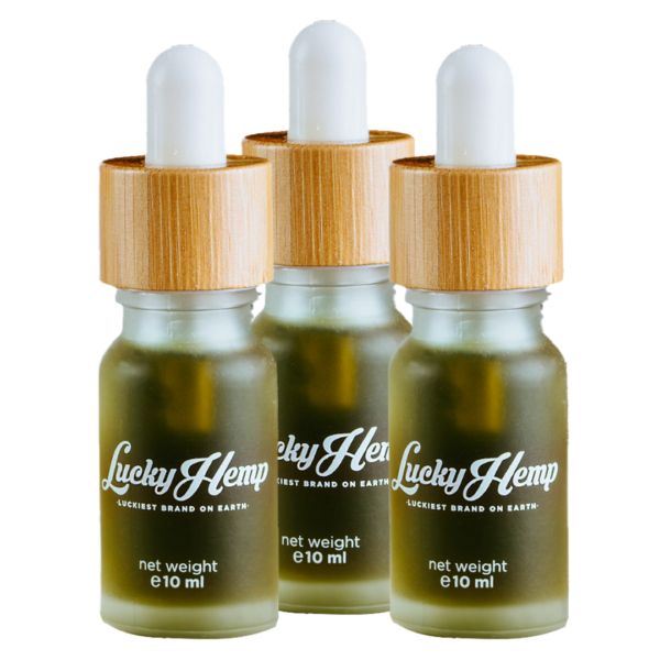 Lucky Hemp 10% CBD-Öl Vollspektrum - 3x 10ml