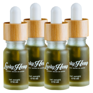 Lucky Hemp 30% CBD-Öl Vollspektrum - 4x 10ml