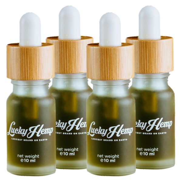 Lucky Hemp 30% CBD-Öl Vollspektrum - 4x 10ml